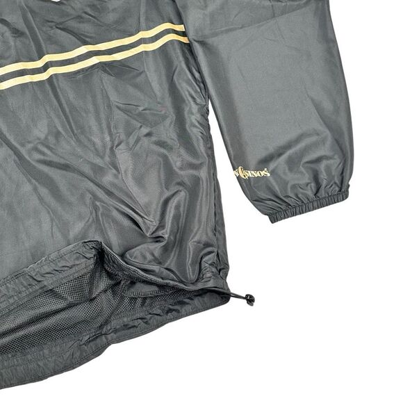 Las Vegas Golden Knights XL Men's Windbreaker 1/4 Zip Black Gold Pullover - Picture 2 of 4